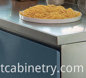 stainless steel cabinets and countertops